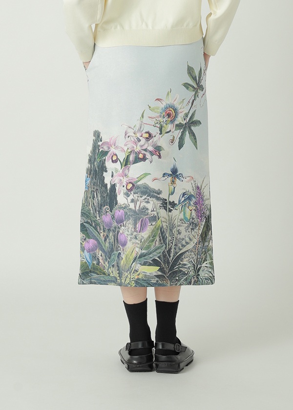 ZUCCa / P WILD FLOWER JERSEY / スカート