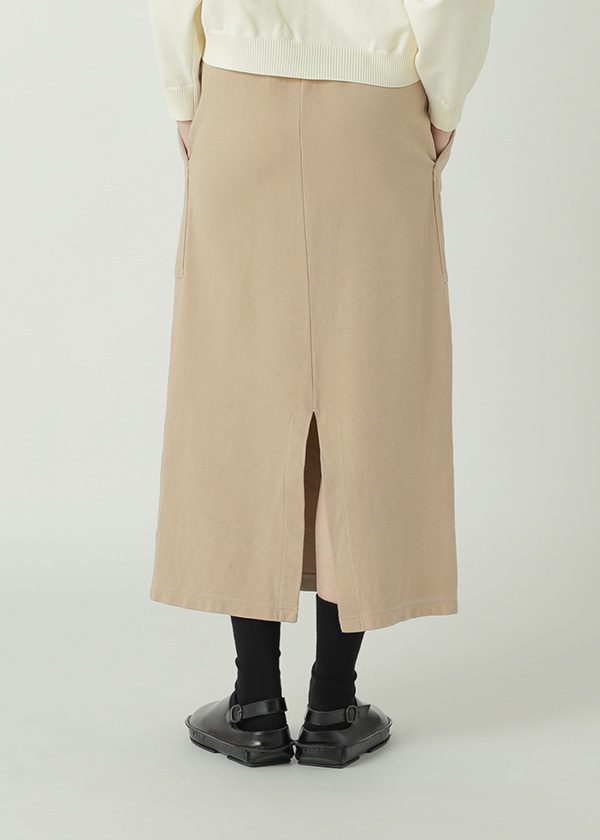 ZUCCa / S COTTON DOUBLE FACE KNIT / スカート