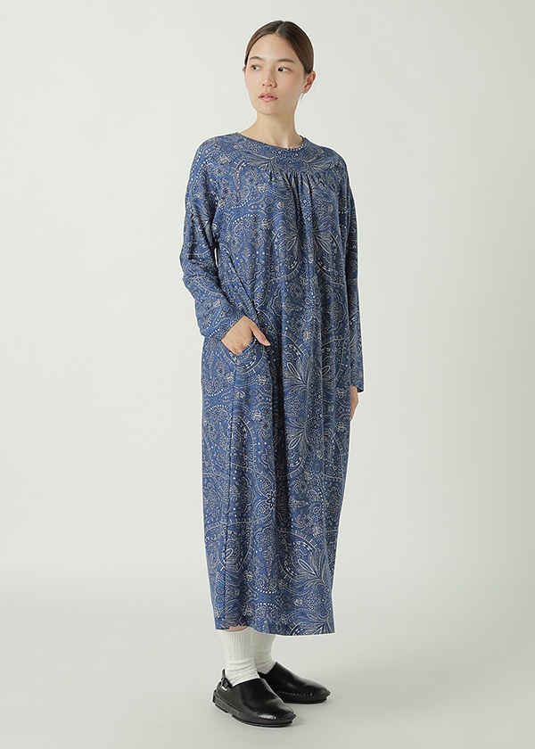 ZUCCa / S FLORAL SCARF PRINT JERSEY / ワンピース