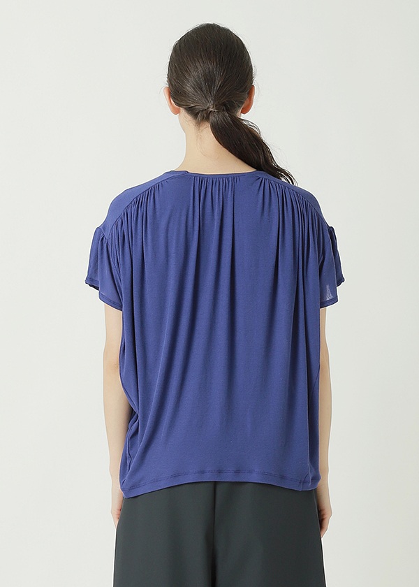 ZUCCa / S SHEER RIB KNIT / カットソー