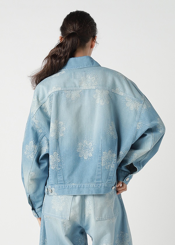ZUCCa / FLOWER JQ DENIM / ブルゾン