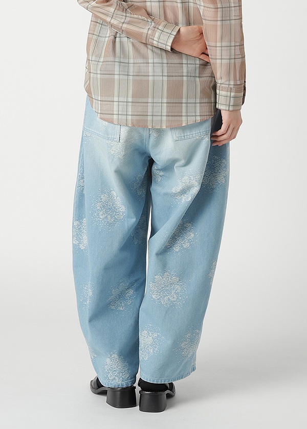 ZUCCa / FLOWER JQ DENIM / パンツ