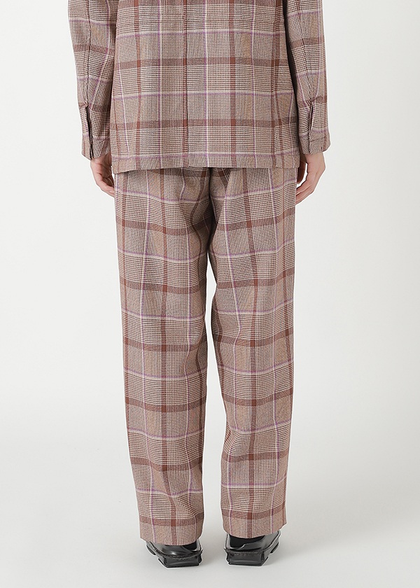 <先行予約> ZUCCa / WOOL CHECK / パンツ