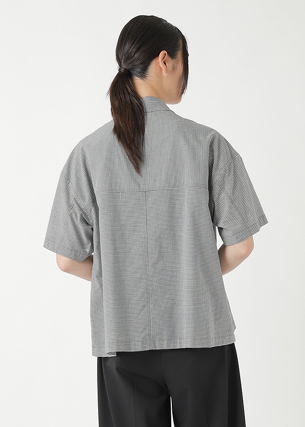 <先行予約> ZUCCa / COTTON SILK GINGHAM CHECK / シャツ