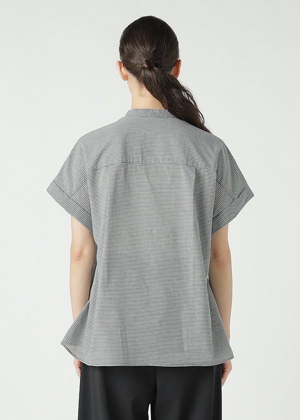 ZUCCa / COTTON SILK GINGHAM CHECK / ブラウス
