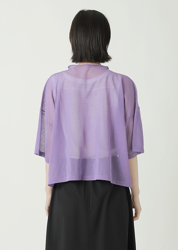<先行予約> ZUCCa / SHEER KNIT / プルオーバー