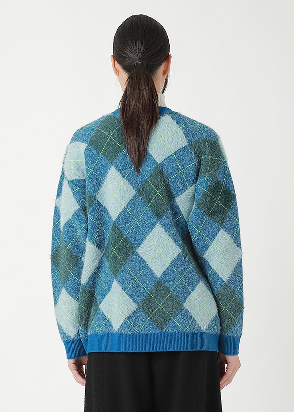 <先行予約> ZUCCa / ARGYLE KNIT / カーディガン