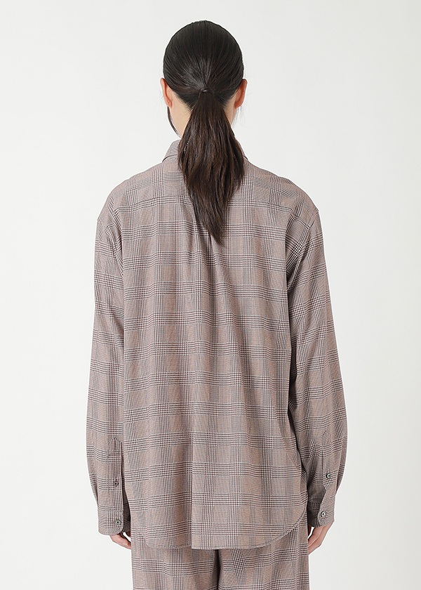 <先行予約> ZUCCa / GLEN CHECK JERSEY / シャツ