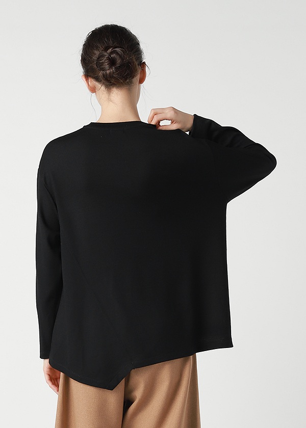 <先行予約> ZUCCa / DRAPE WOOL JERSEY / トップス