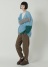 <先行予約> NYA- / COLOR BLOCK KNIT / ニットカーディガン