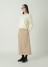 ZUCCa / S COTTON DOUBLE FACE KNIT / スカート