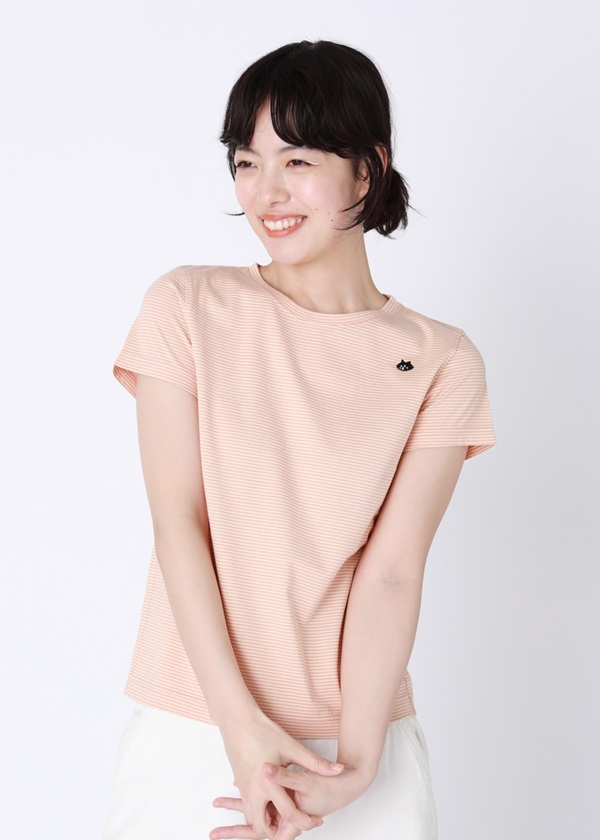 NYA- / (O) MINI BORDER 2 / Tシャツ