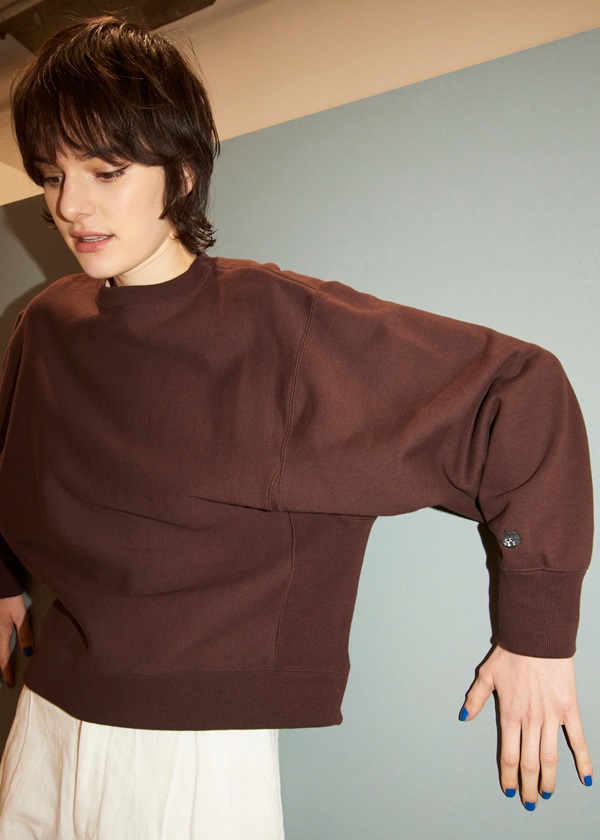 NYA- / (O) BIG SLEEVE SWEATSHIRT / スウェットトップス