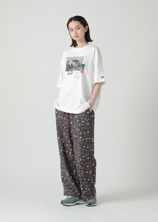 NYA- / COLLAGE T / ビッグシルエットTシャツ