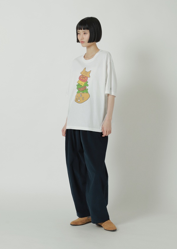 NYA- / HAMBURGER / Tシャツ