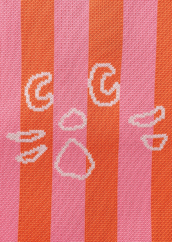 <先行予約> NYA- / STRIPED ONE HANDLE KNIT BAG / バッグ