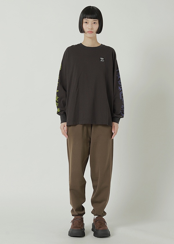 NYA- / SLEEVE ORNAMENT / ロングスリーブTシャツ