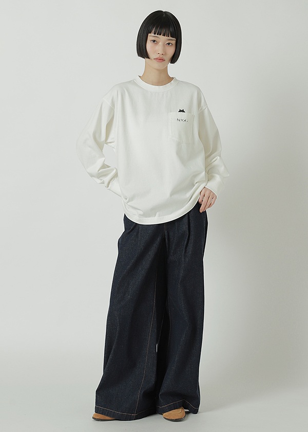 <先行予約> NYA- / IN THE POCKET L/S T / ロングスリーブTシャツ
