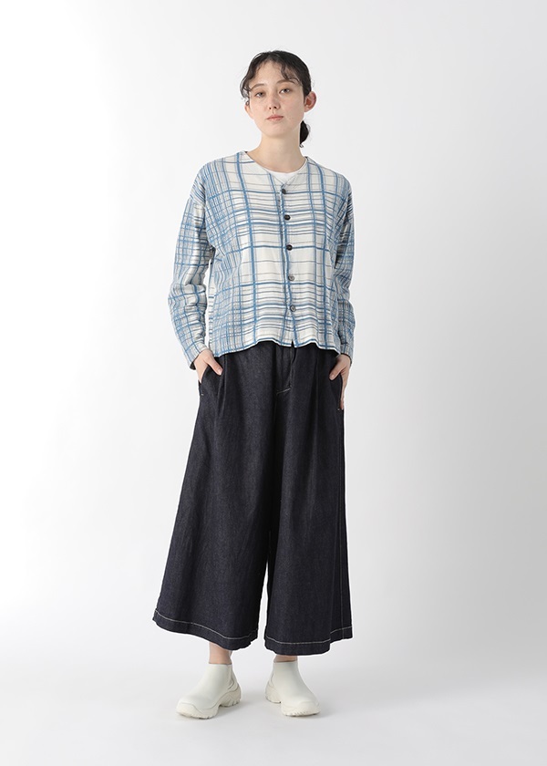 Plantation / BIZENコットンストレッチデニム / パンツ