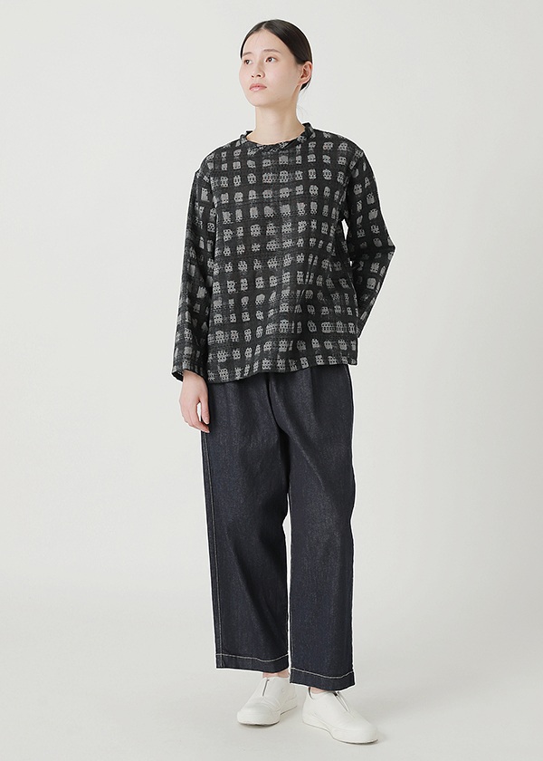 Plantation / サシコマンガンライン / ブラウス