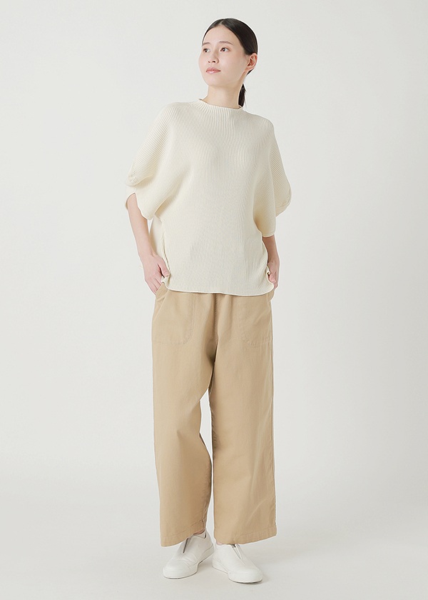 Plantation / コットンストレッチニット / ニット