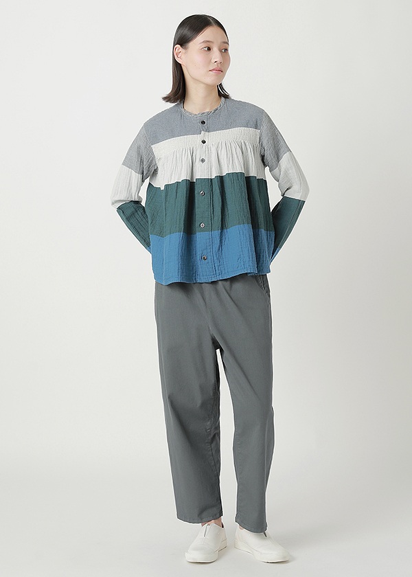 <先行予約> Plantation / カラーボーダーJQ / シャツ