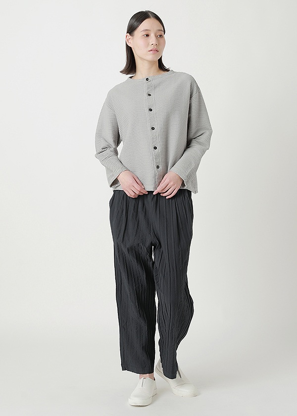 <先行予約> Plantation / ECOリップルミックス / カーディガン