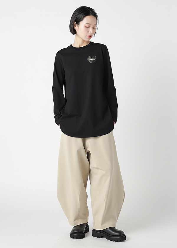 ZUCCa / HEART LOGO SHIRT TAIL T / カットソー