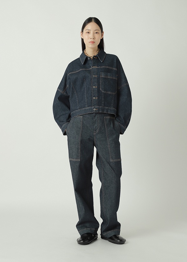 ZUCCa / S HYPER STRETCH DENIM / ブルゾン