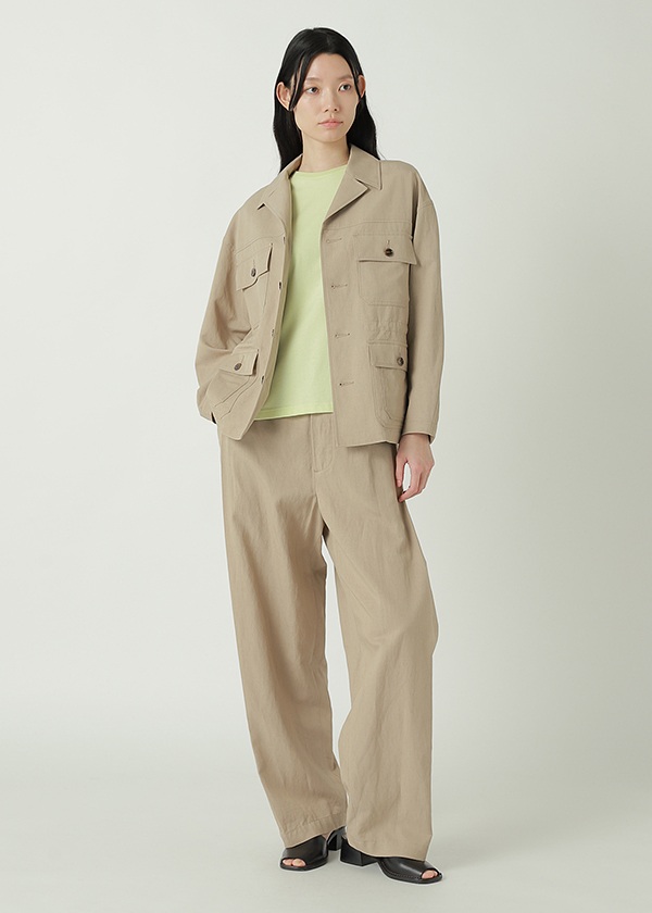 ZUCCa / S COTTON LINEN TWILL / ブルゾン