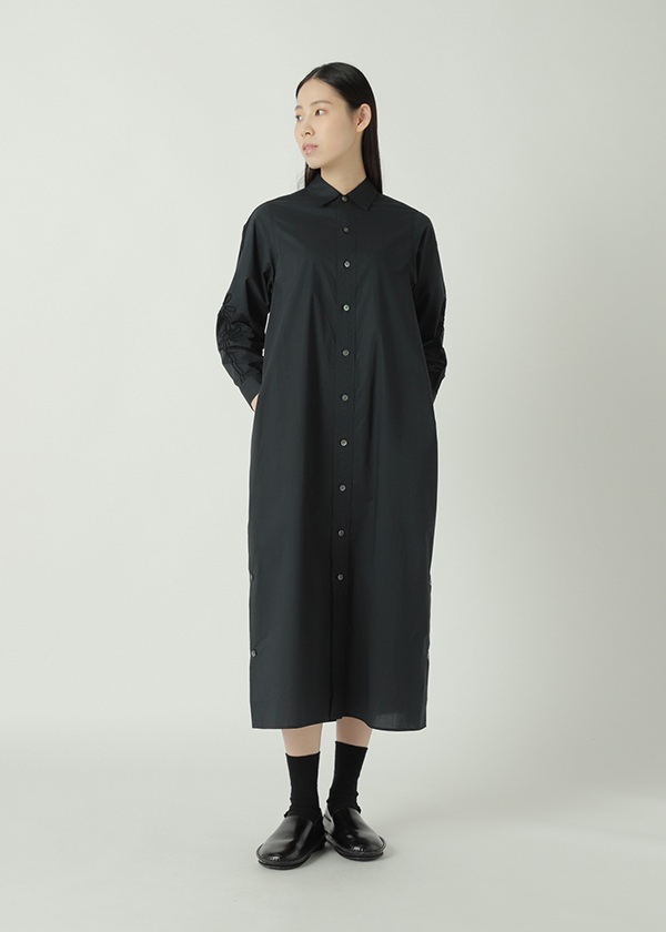 ZUCCa / P CORD EMBROIDERY SHIRT / ワンピース