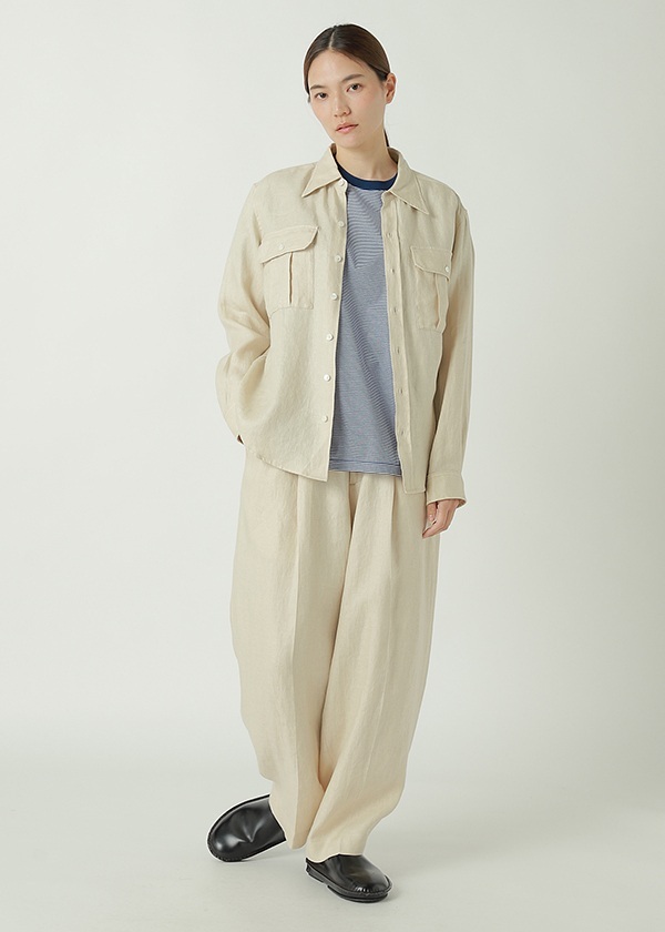 ZUCCa / S LINEN TWILL / シャツ