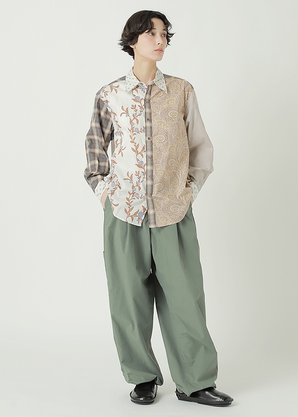 ZUCCa / S DOCKING PIECE DYE / シャツ