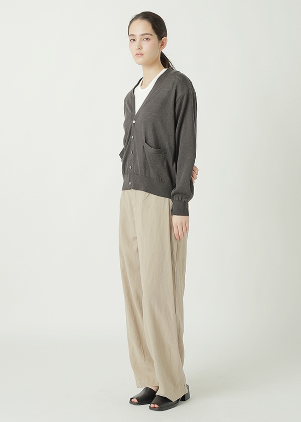 ZUCCa / S LINEN COTTON KNIT / カーディガン