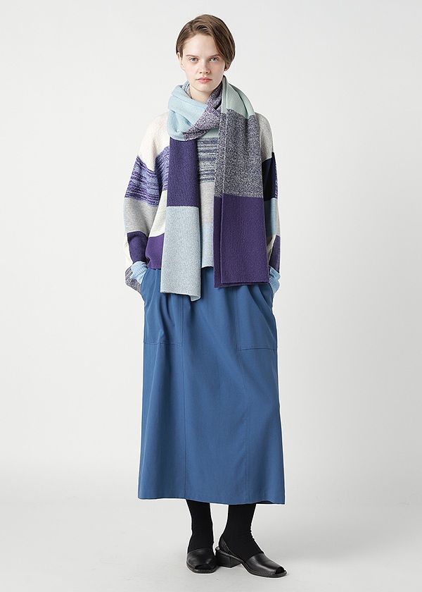 ZUCCa / COLOR BLOCK ACCESSORY / マフラー