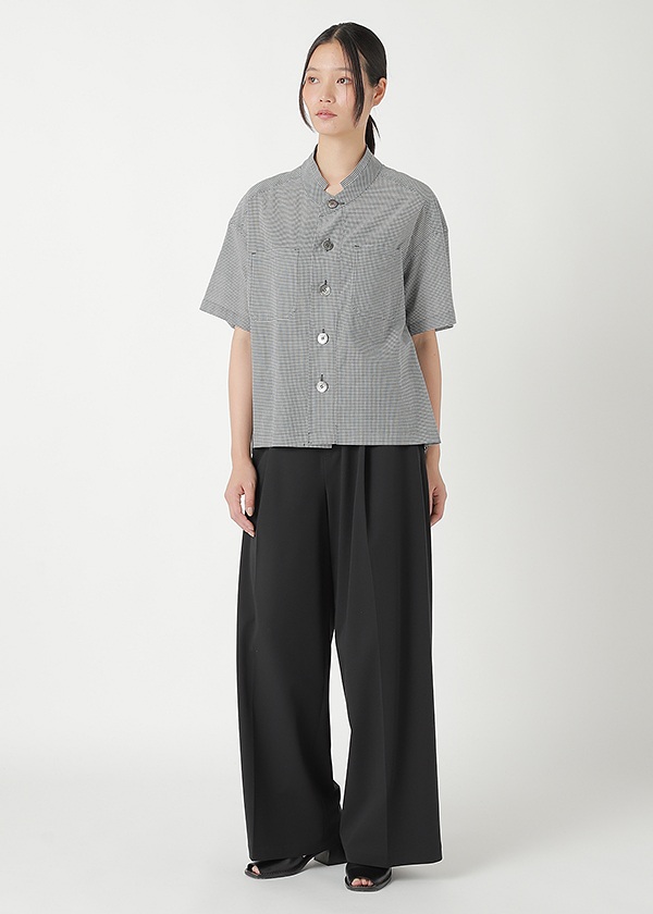 <先行予約> ZUCCa / COTTON SILK GINGHAM CHECK / シャツ