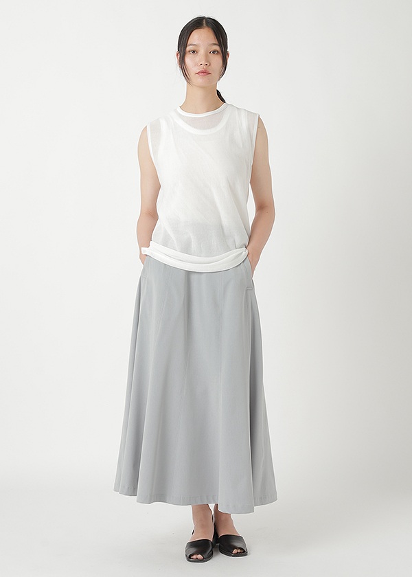 ZUCCa / SHEER HERRINGBONE INLAY / トップス
