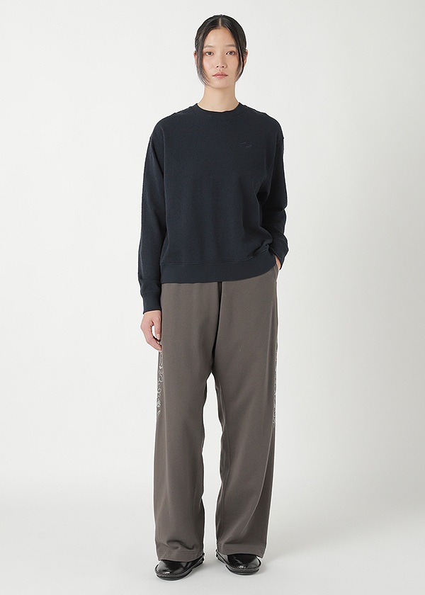 <先行予約> ZUCCa / FLOWER EMBROIDERY SWEATSHIRT / パンツ