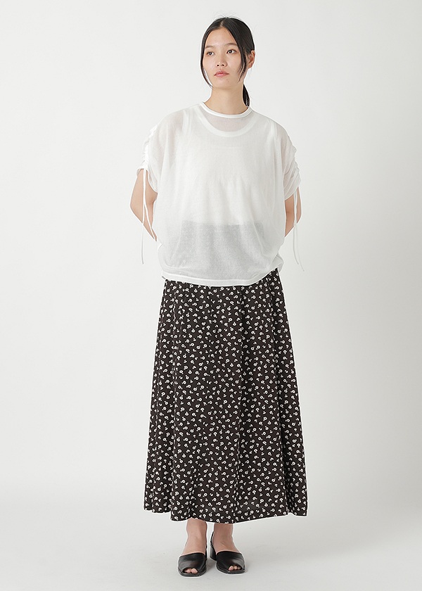 ZUCCa / SHEER HERRINGBONE INLAY / カットソー