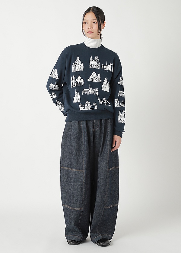<先行予約> ZUCCa / ARCHITECTURE SWEATSHIRT / トップス