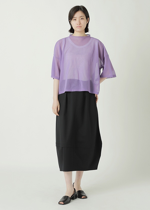 <先行予約> ZUCCa / SHEER KNIT / プルオーバー