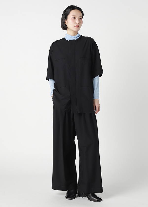 ZUCCa / HIGH TWIST TWILL JERSEY / ブラウス