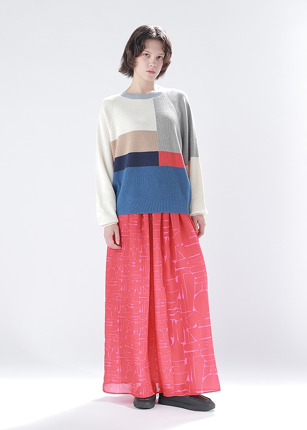 <先行予約> ZUCCa / TOOLS PRINT / スカート