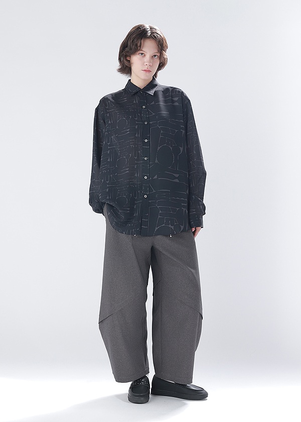 <先行予約> ZUCCa / TOOLS PRINT / シャツ