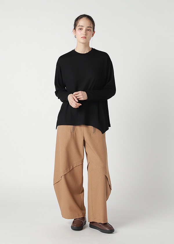 <先行予約> ZUCCa / DRAPE WOOL JERSEY / トップス