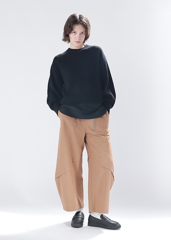 <先行予約> ZUCCa / TEXTURED COTTON KNIT / トップス