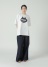 NYA- / FRONT NYA-? T / ビッグシルエットTシャツ