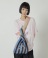 NYA- / STRIPED ONE HANDLE KNIT BAG / バッグ