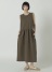NYA- / SEERSUCKER STRIPED DRESS / ワンピース
