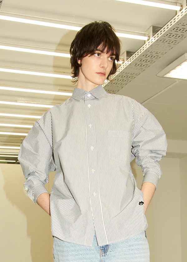 NYA- / (O) LOOSE FIT SHIRT / オーバーサイズシャツ